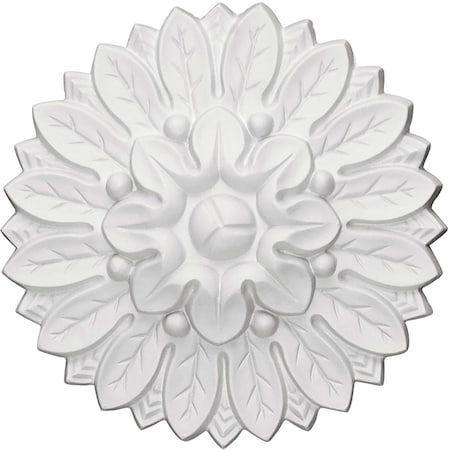 Ekena Millwork 6"OD x 1 1/8"P Chesterfield Round Rosette ROS06X06CH